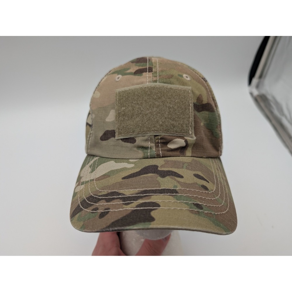 Condor Multicam Tactical Operator Cap Ripstop Camo Patch Hat Adjustable Mens
